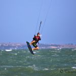 kitesurfing jump